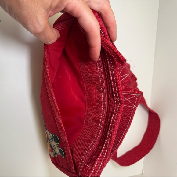Old school Mickey Mouse Red unisex belt bag - Picture 8 of 9